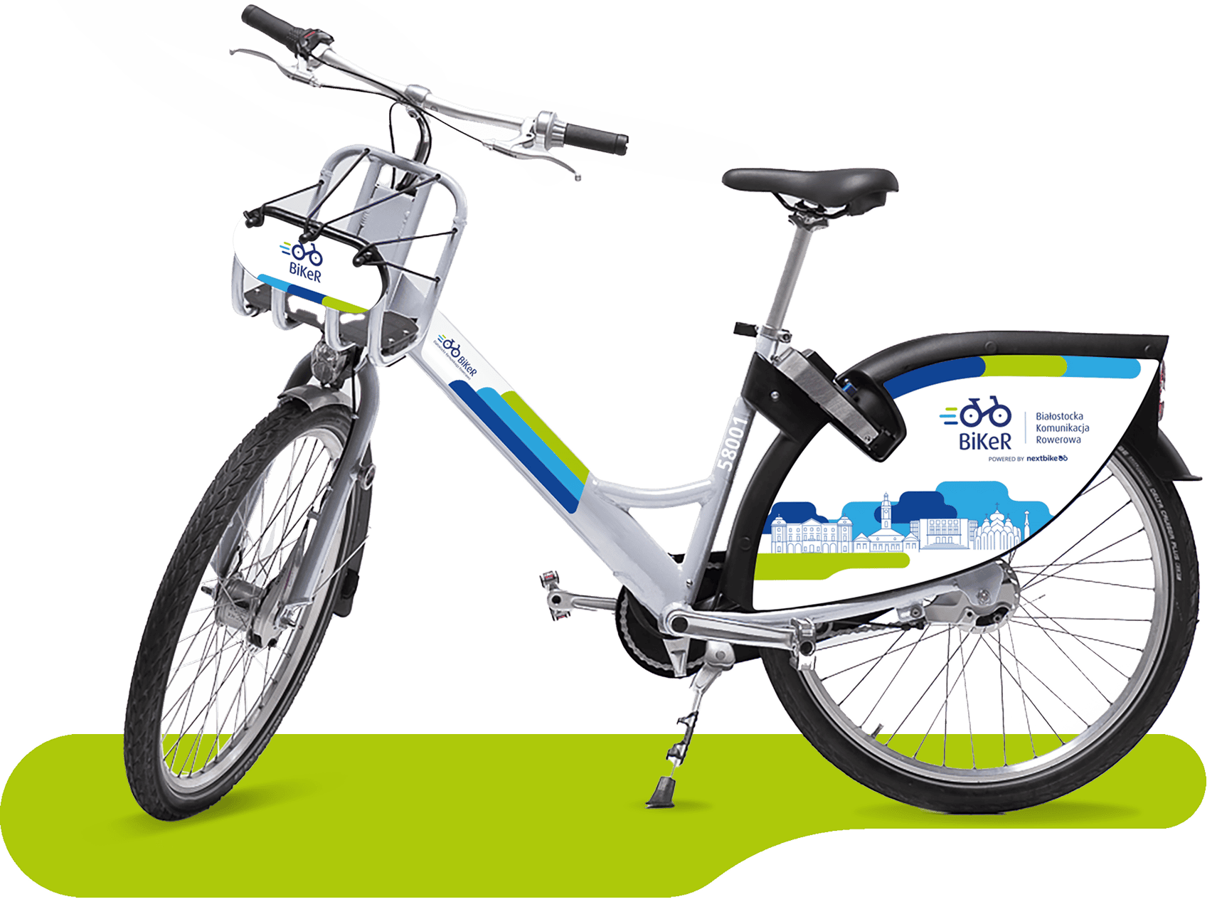 Wizualizacja roweru w systemie BiKeR